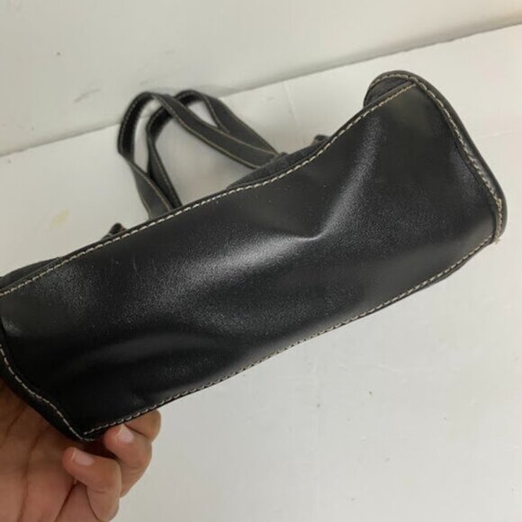 Nine & Company Women's Black Shoulder Bag Tote Small - Picture 5 of 7